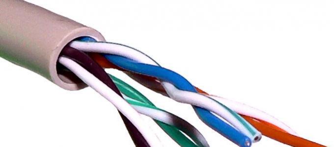 Kaip suspausti tinklo kabelį