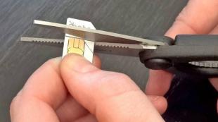 Koks „žvėris“ yra ši mikro SIM kortelė?