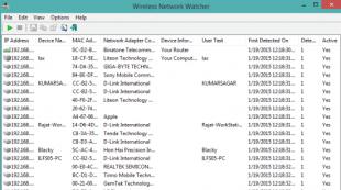 Verwenden eines WLAN-Scanners zum Sammeln von Informationen über drahtlose Netzwerke