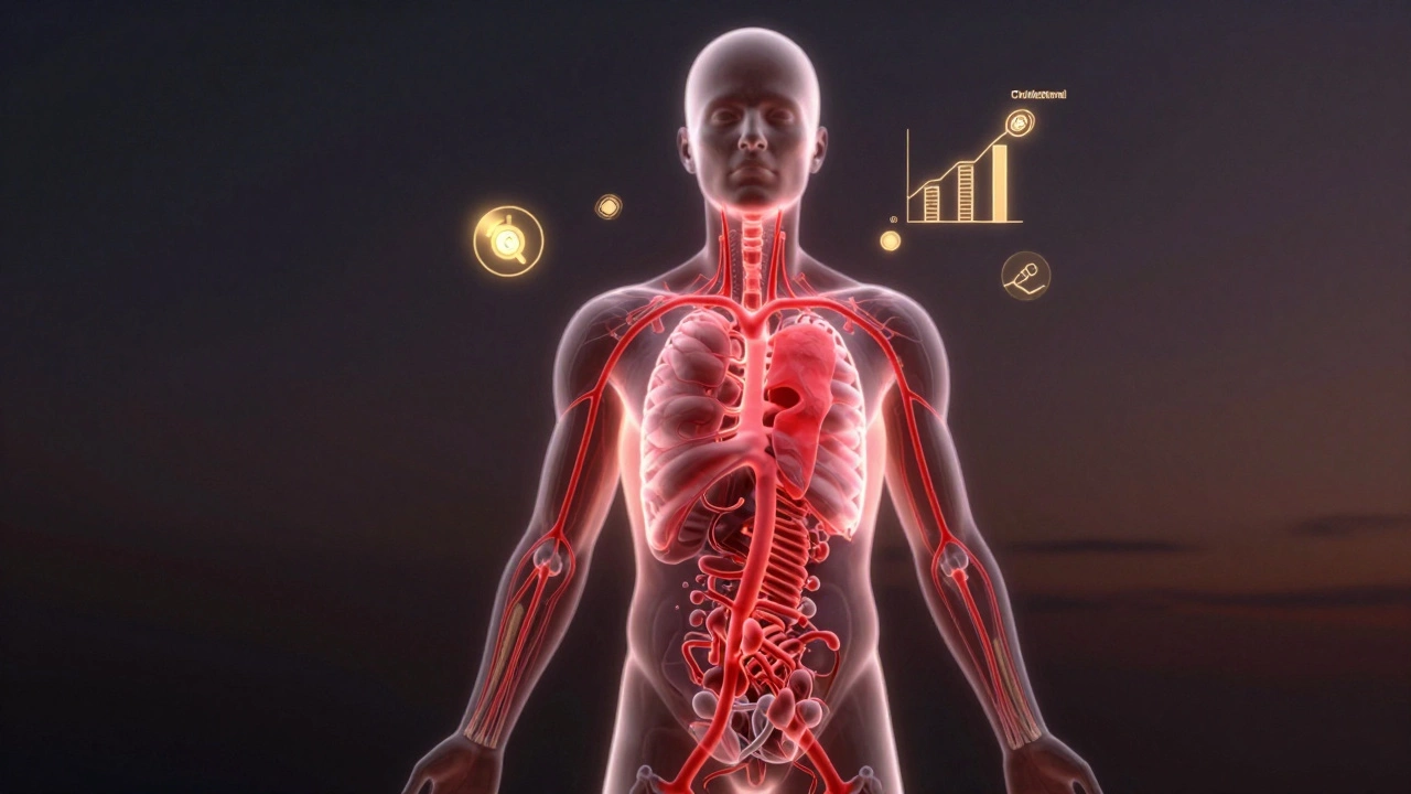 Внутренние сосуды тела становятся гуще утром из-за обезвоживания.