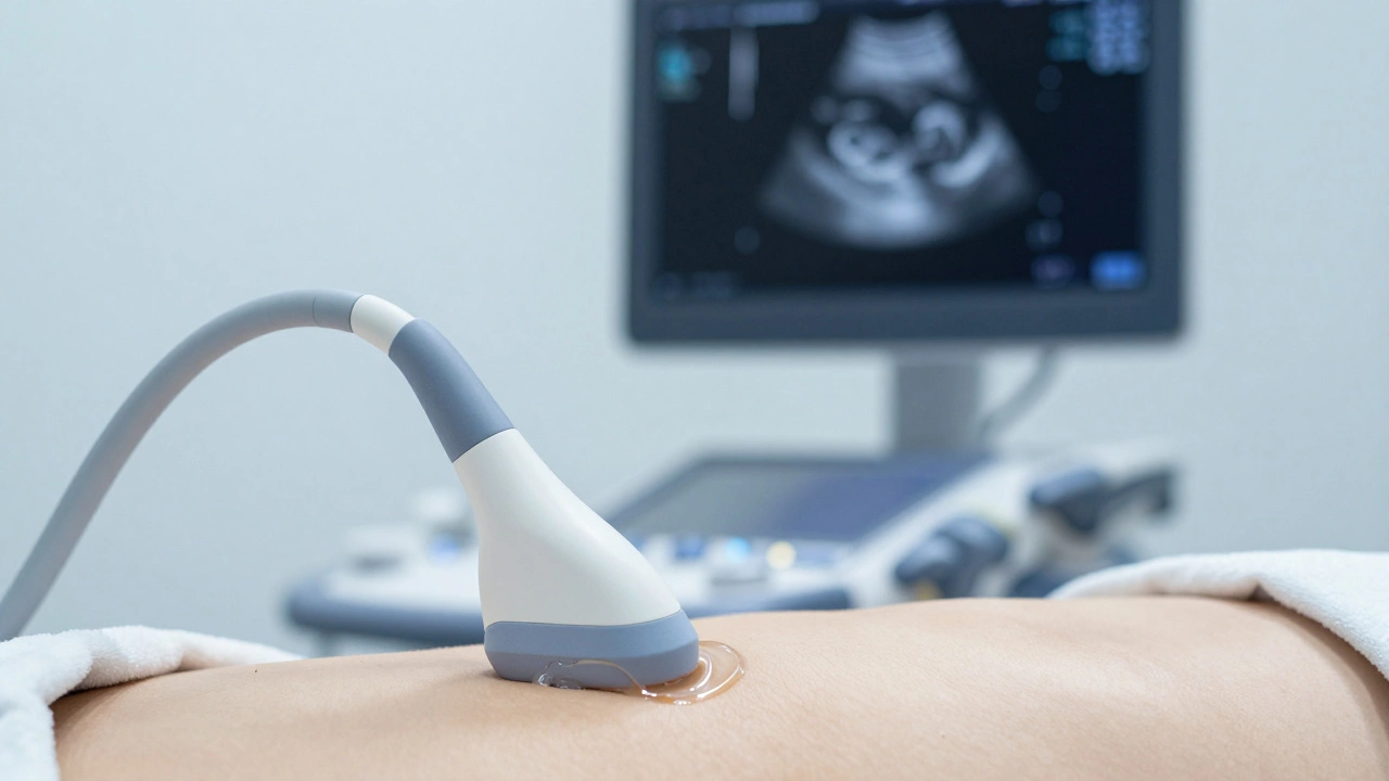 Процедура УЗИ органов малого таза для диагностики кисты яичника