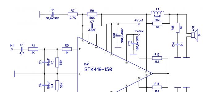 Microcircuits - low frequency amplifiers (5)