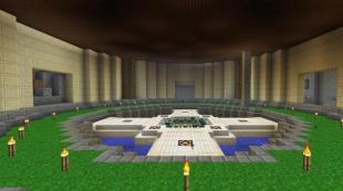 Jak vytvořit portály v Minecraftu: do města, vesmíru, nebe, pekla a další Portál regionu v dole.