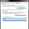 Si të ndryshoni gjuhën e ndërfaqes së Windows7 (Russify Windows7) Paketa gjuhësore për Windows 7 Rusisht