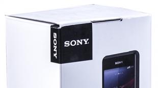 Sony xperia e1 çift bileşenli