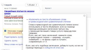 So übergeben Sie die Moderation in Yandex